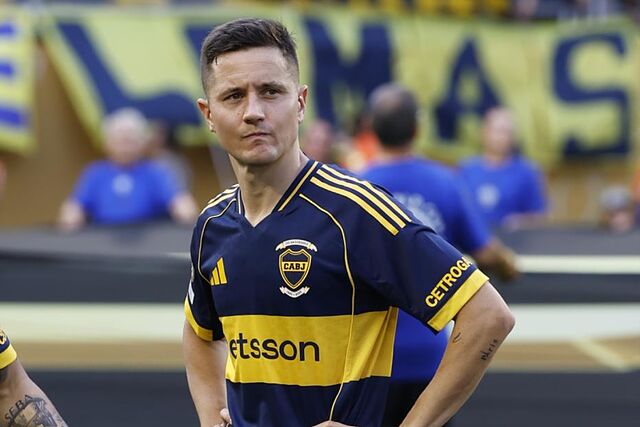Ander Herrera, con Boca.