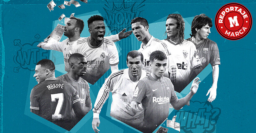 LaLiga Santander: El fútbol y sus odiosas comparaciones: Del "Movilla antes que Zidane" al "Dembélé es mejor que Mbappé" | Marca