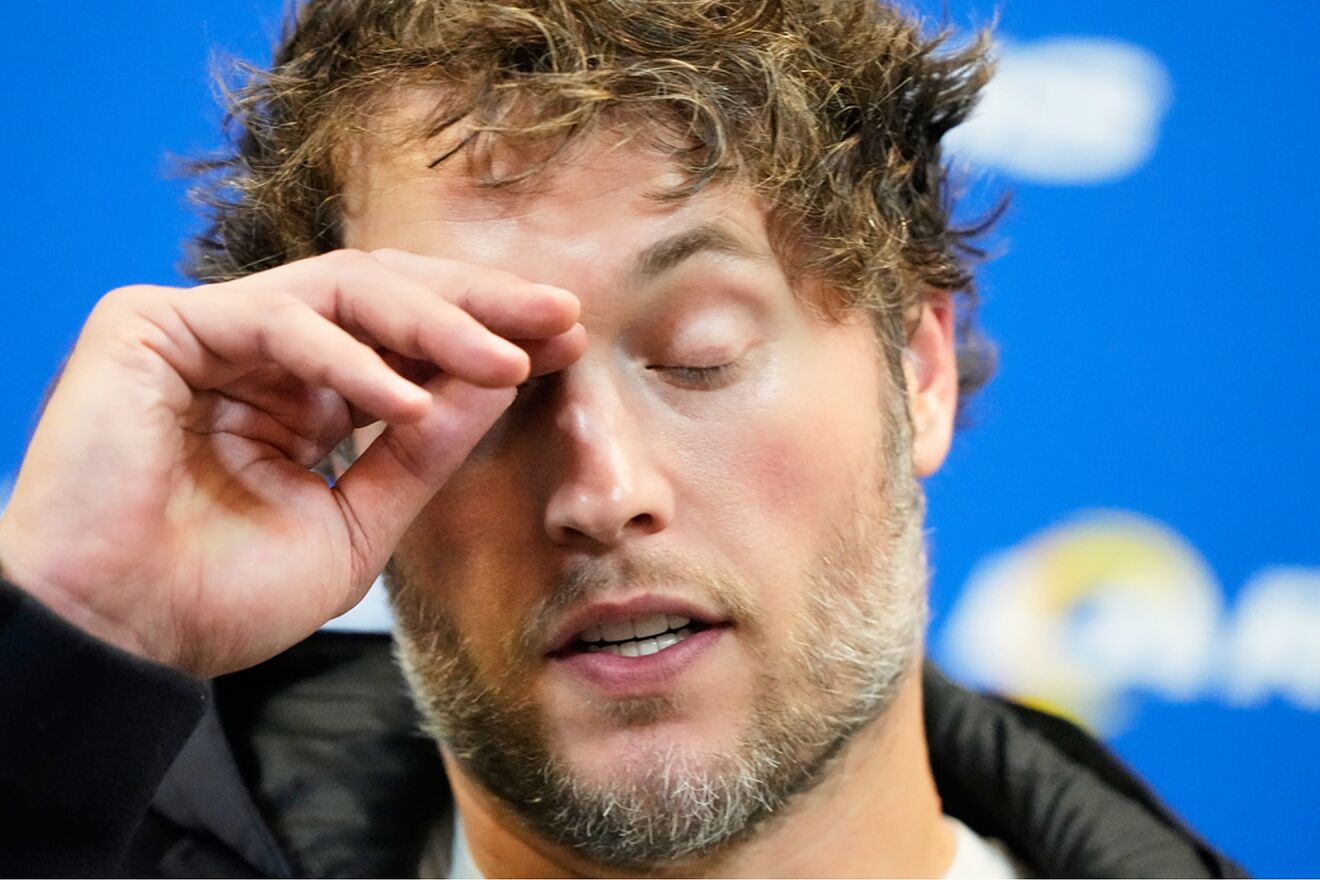 Los Angeles Rams quarterback Matthew Stafford