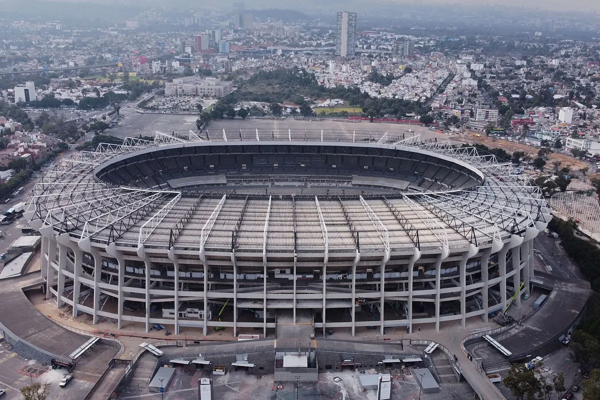 Mexico is already preparing its stadium for the 2026 World Cup opener