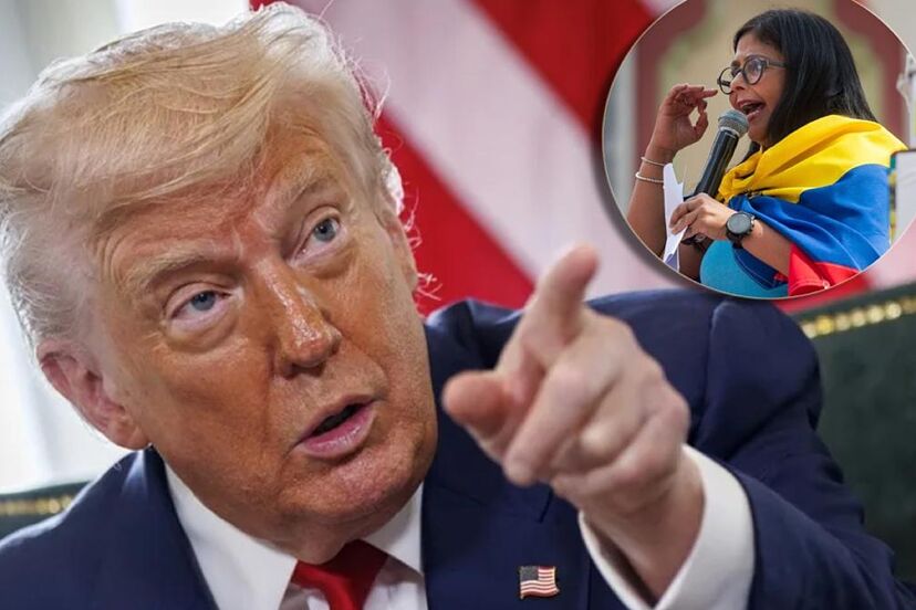 Trump threatens more attacks on Venezuela if Delcy Rodriguez does not give  up control over oil | Marca