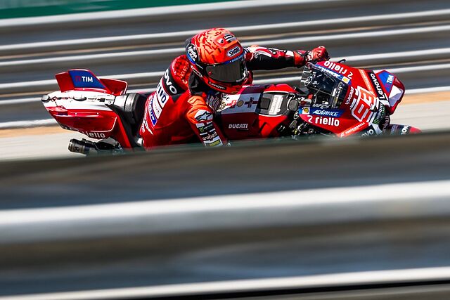 Marc M�rquez, hoy en el test de Buriram.