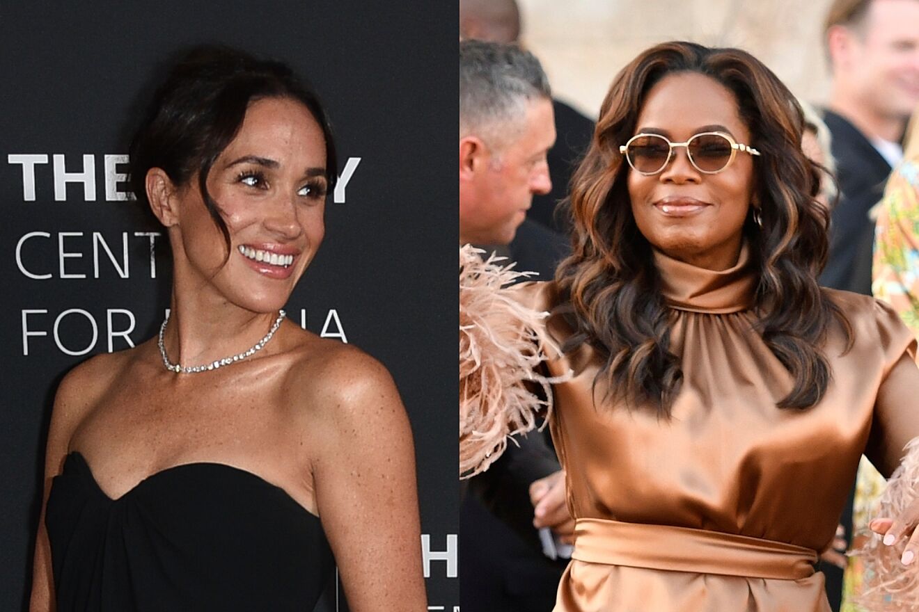 Meghan Markle and Prince Harry had a duck emergency at Oprah's house