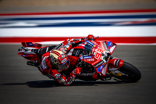 Marc M�rquez, en Austin.