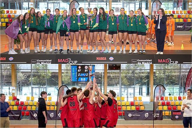 Las im�genes de los campeones.