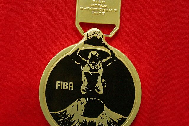 La medalla de oro del Mundial de Jap�n 2006.