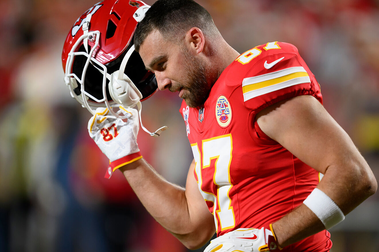 Kelce with the Chiefs.