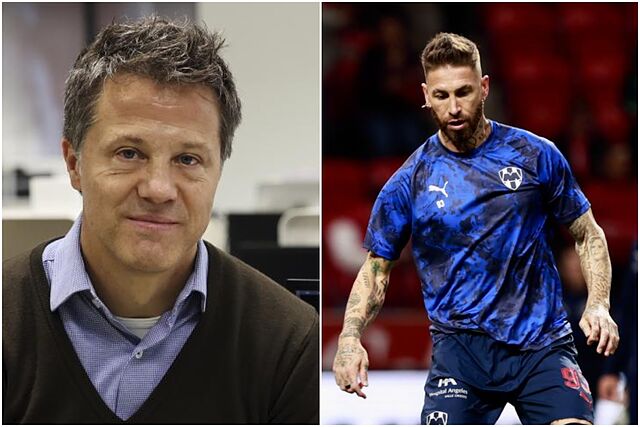 Un montaje con una imagen de&nbsp;Jos� Antonio Noriega y otra de Sergio Ramos.