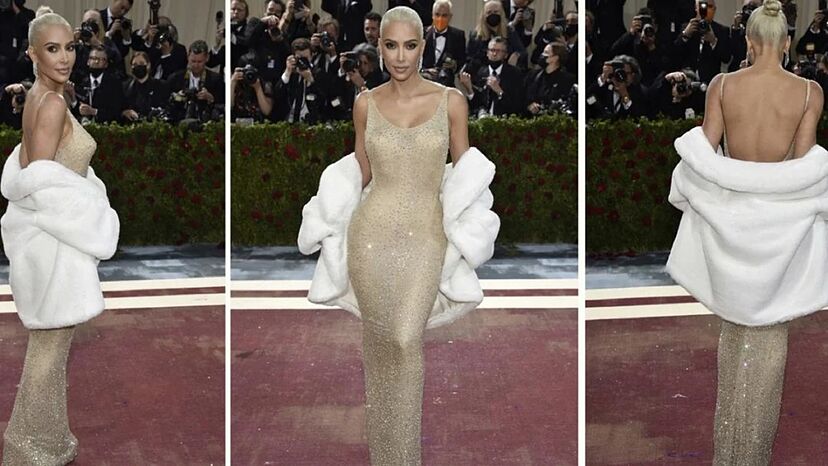 Kim Kardashian gets the worst criticism for wearing Marilyn Monroe's Birthday  Dress