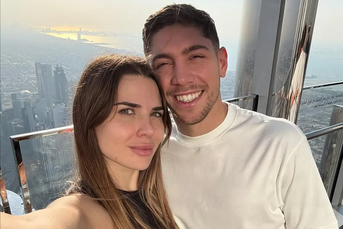 Fede Valverde's first hat-trick: what he will do with the ball and the sweet message from his wife, Mina Bonino