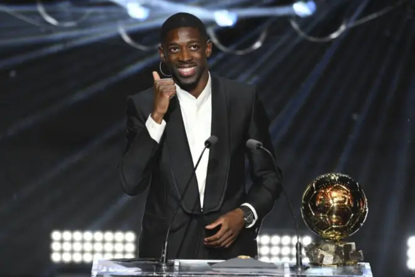 Dembélé is ambidextrous, which gives him great freedom when playing,...