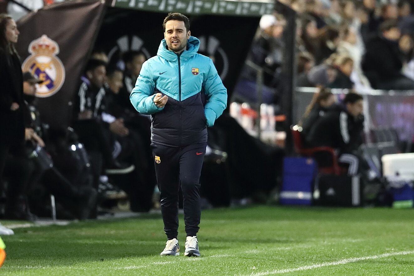 Jonatan Gir�ldez durante la semifinal de la Supercopa de Espa�a en...