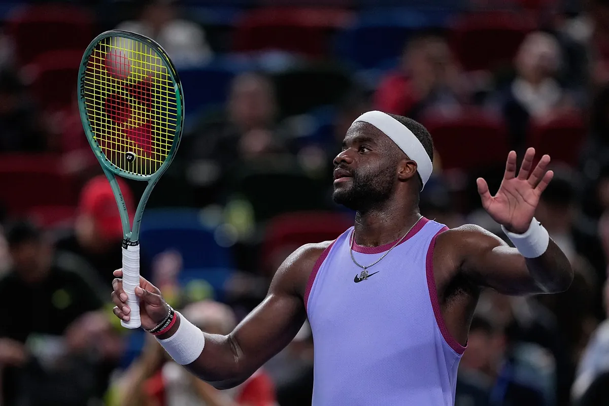 Swearing Rant Tiafoe apologises for 'unacceptable' swearing rant at umpire | Marca