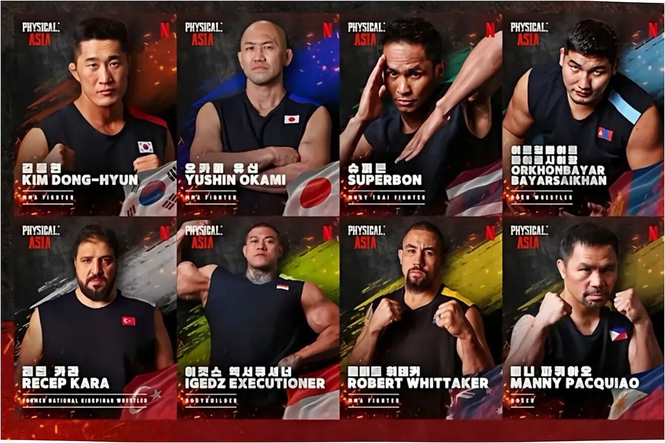 Manny Pacquiao and Robert Whittaker will star in Physical: Asia 2025.