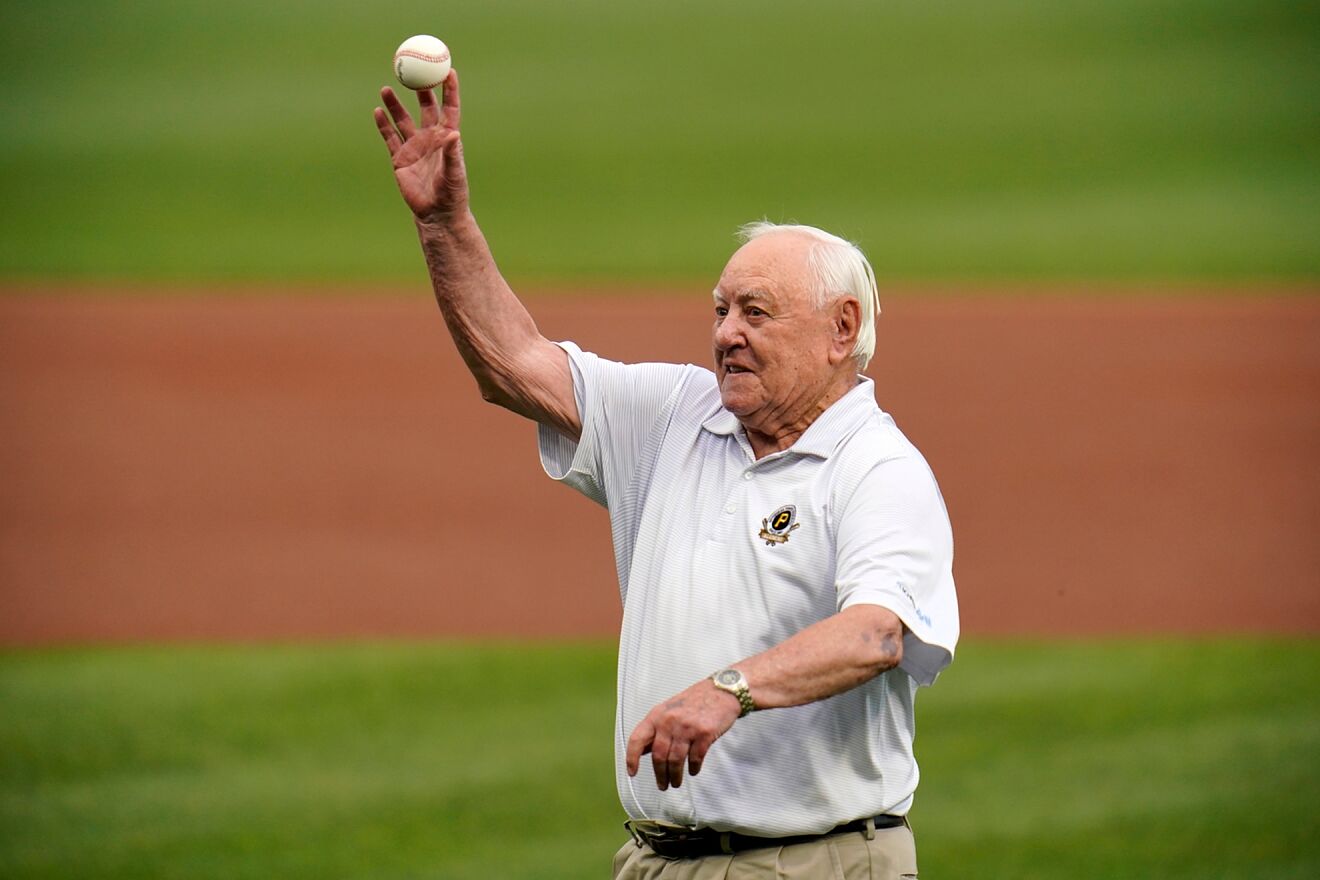 Pittsburgh Pirates Baseball Hall of Fame second baseman Bill...