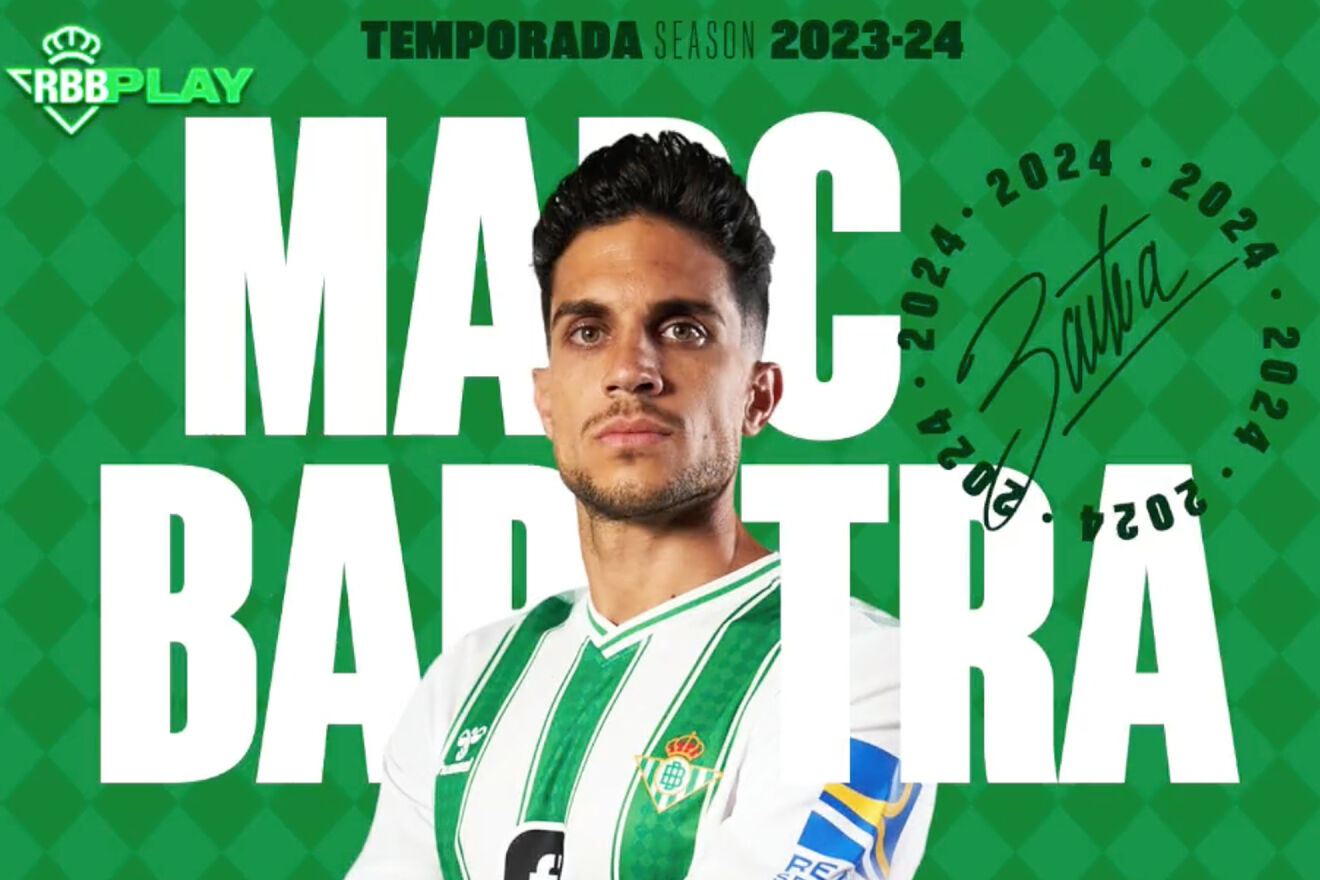 Marc Bartra, nuevo jugador del Betis