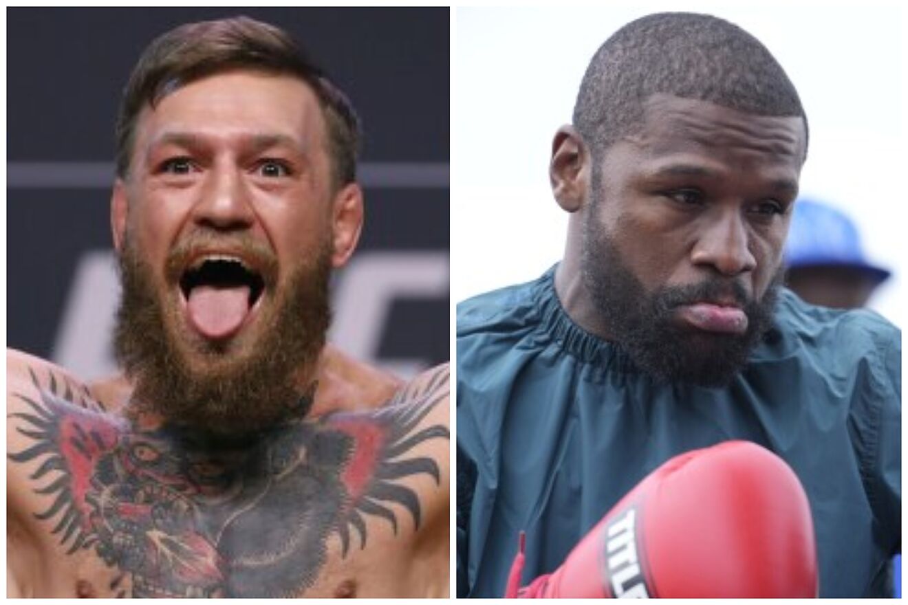 Conor McGregor and Floyd Mayweather