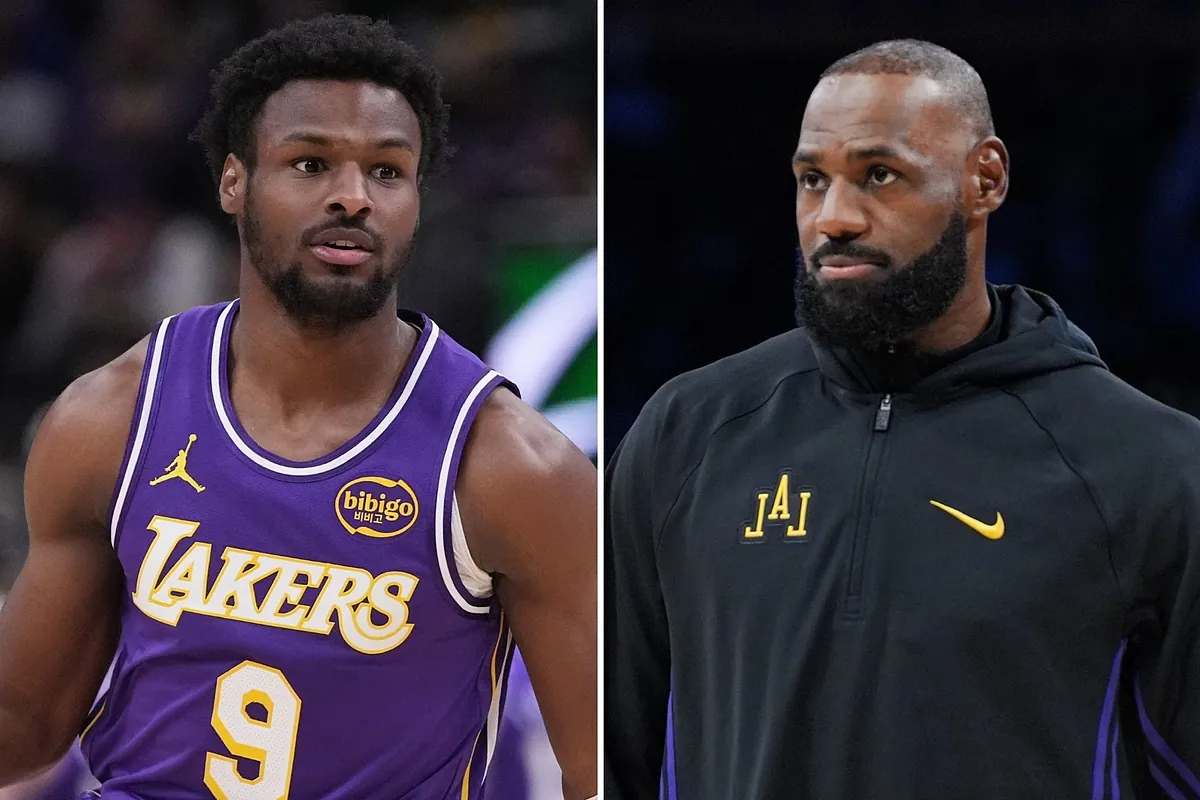 LeBron James' gesture to Bronny that marks the real demand on the Lakers