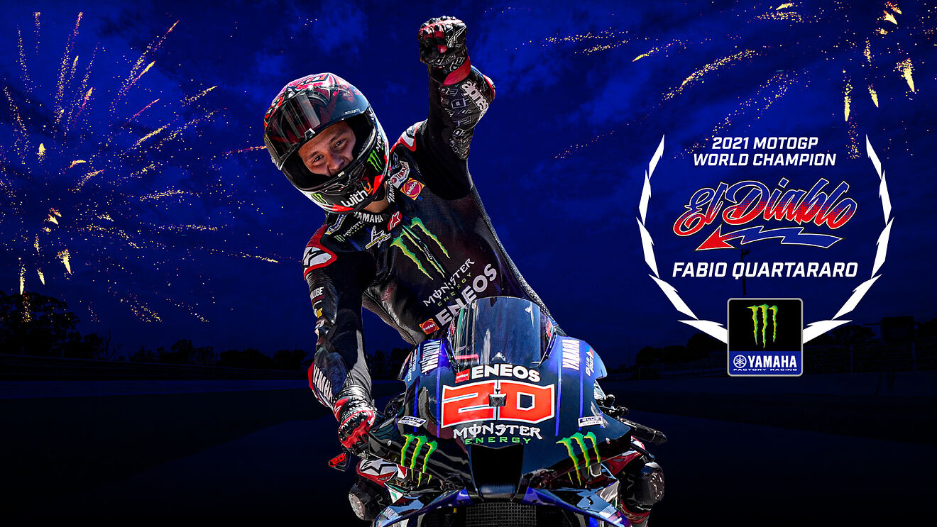 Quartararo, campeón del mundo de MotoGP