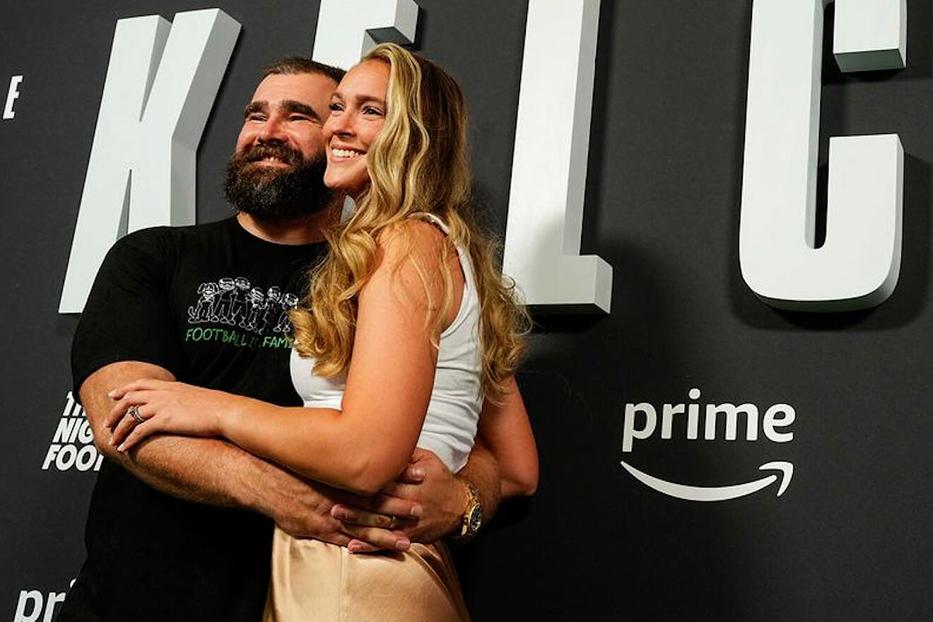 Jason and Kylie Kelce
