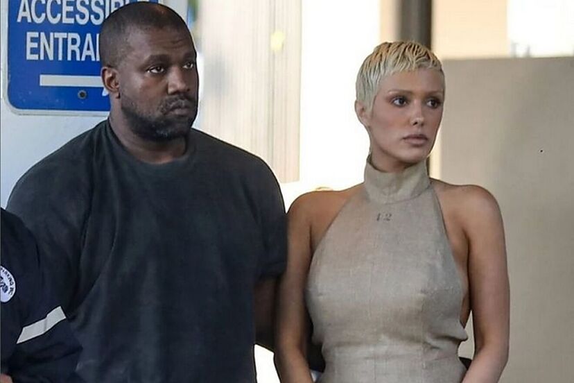 Kanye West shares revealing snap of Bianca Censori wearing see