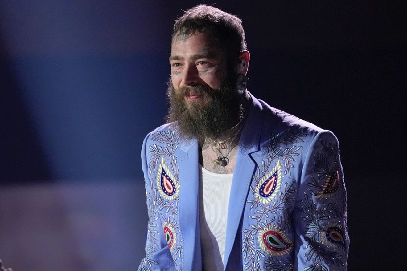 Post Malone at the 58th Annual CMA Awards on Nov. 20, 2024, at...