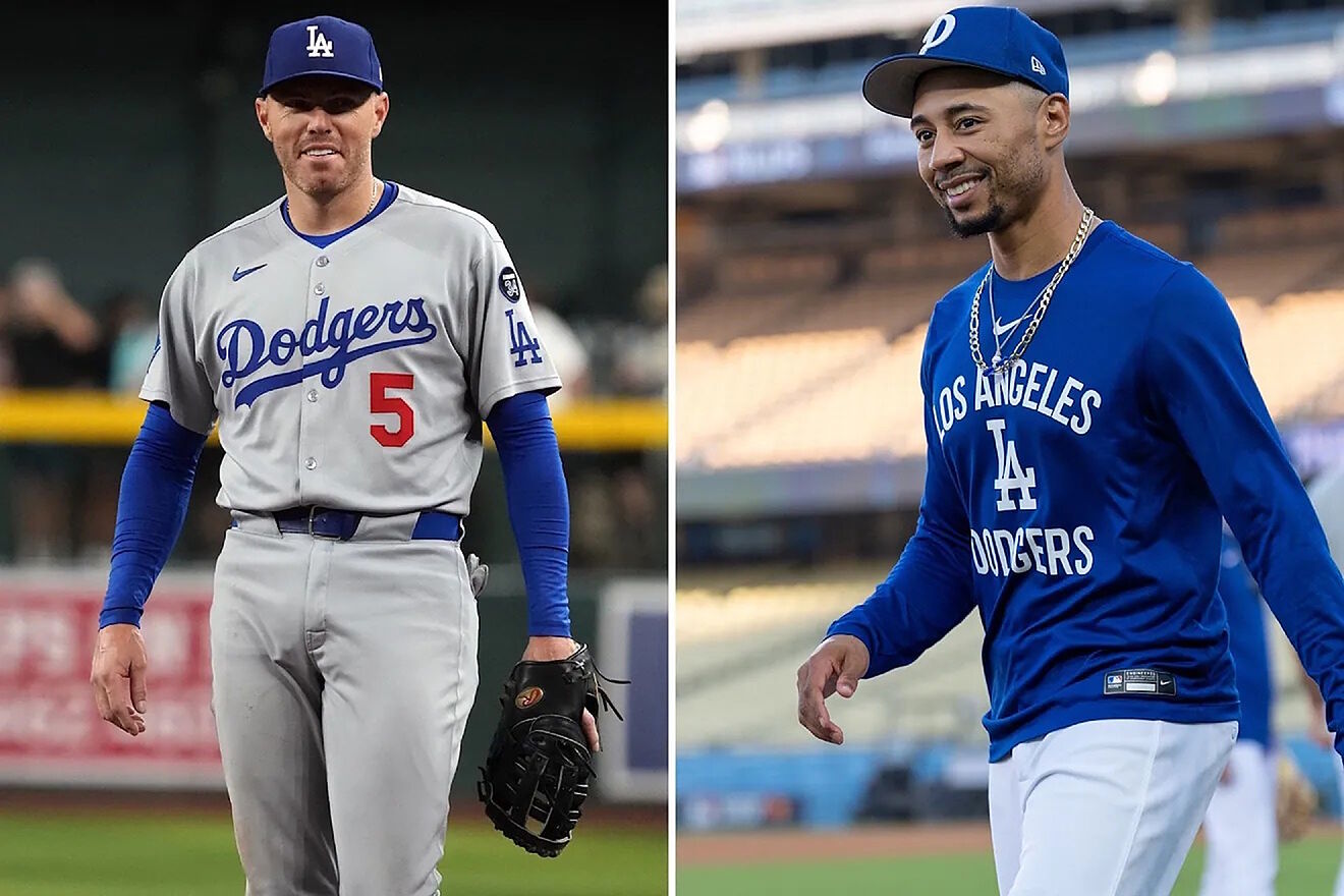 Freddie Freeman explains Mookie Betts' play in Dodgers' victory over...