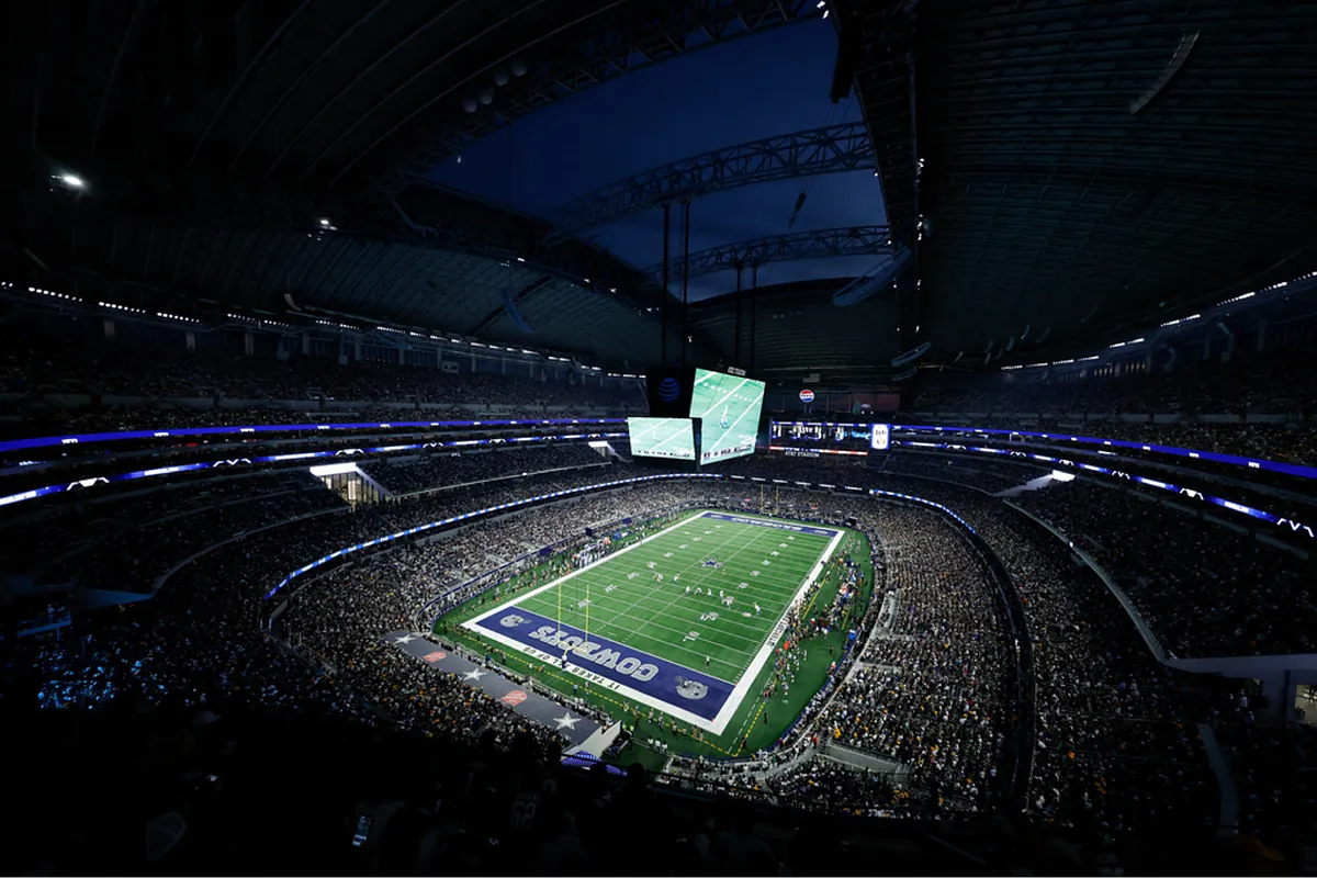 At the AT&T Stadium, fans will indulge in a feast they hope to crown with a Cowboys victory