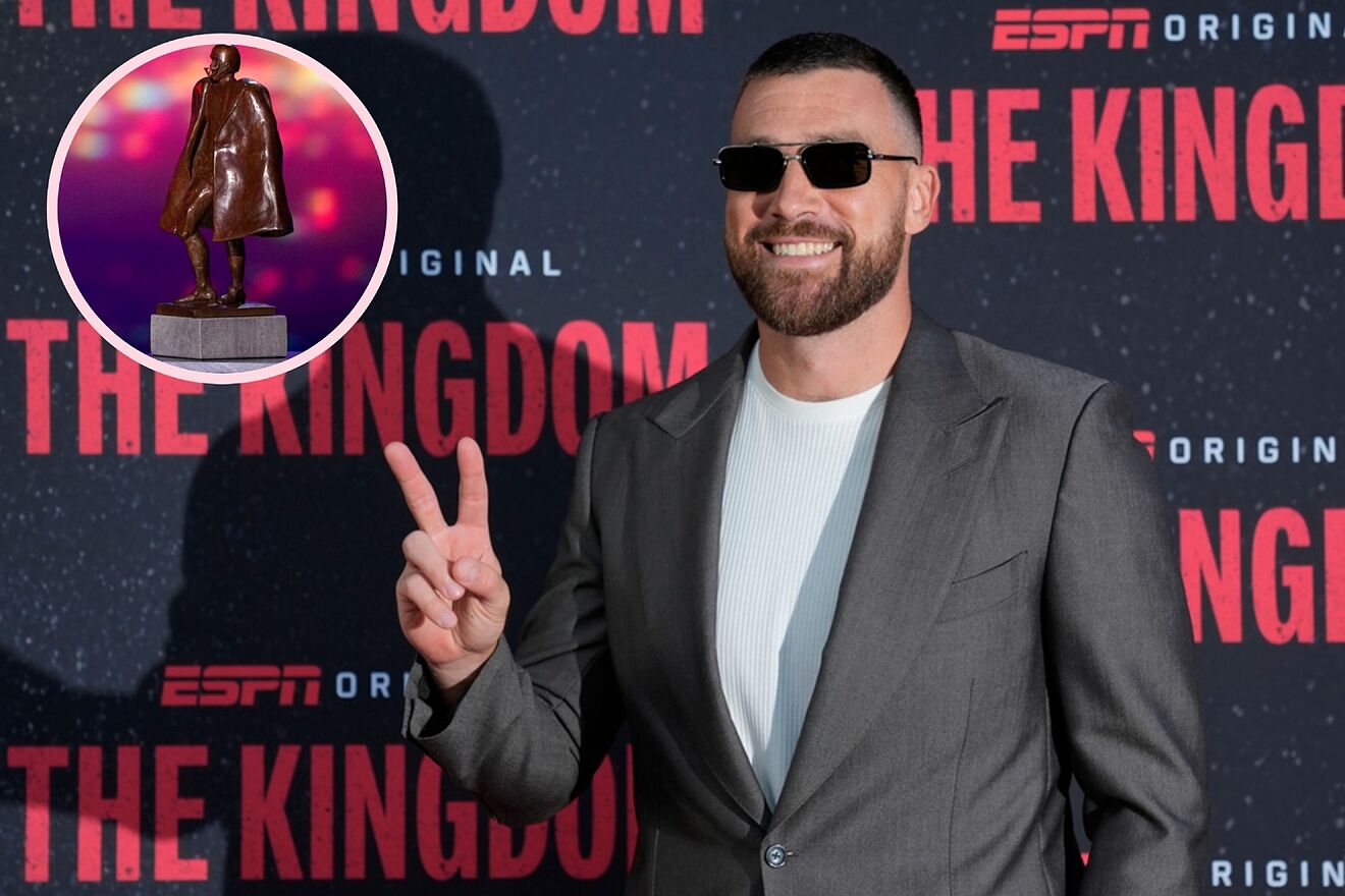 Travis Kelce thanked Chiefs Kingdom for his nomination for the Walter...
